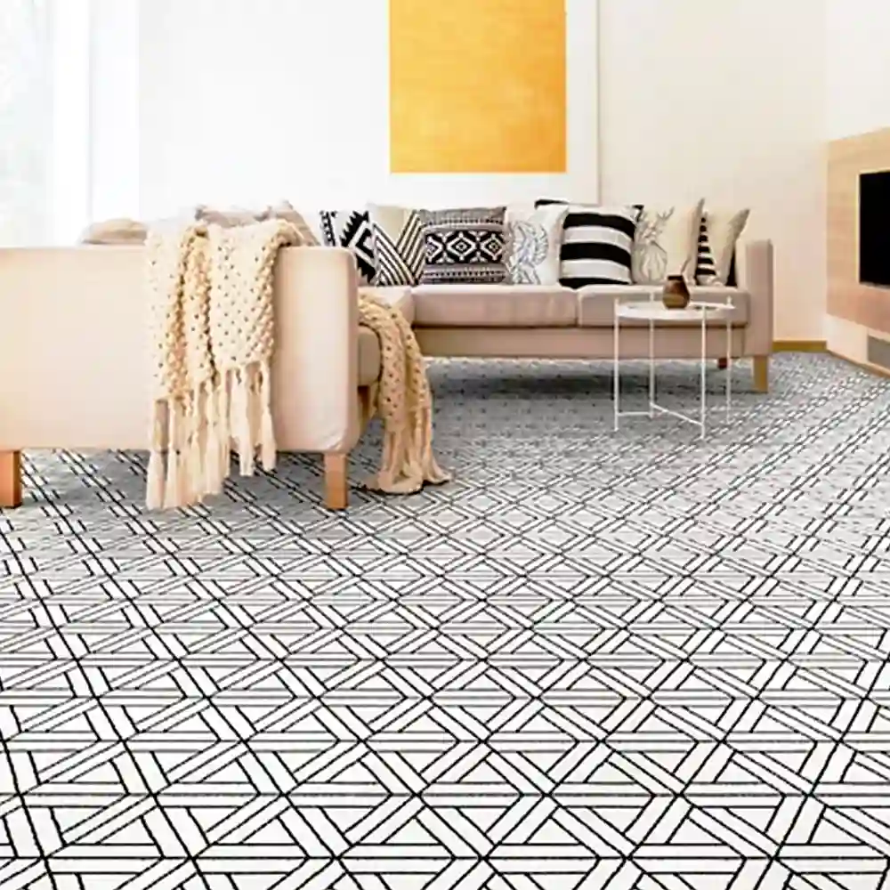 Преимущества офисной ковровой плитки